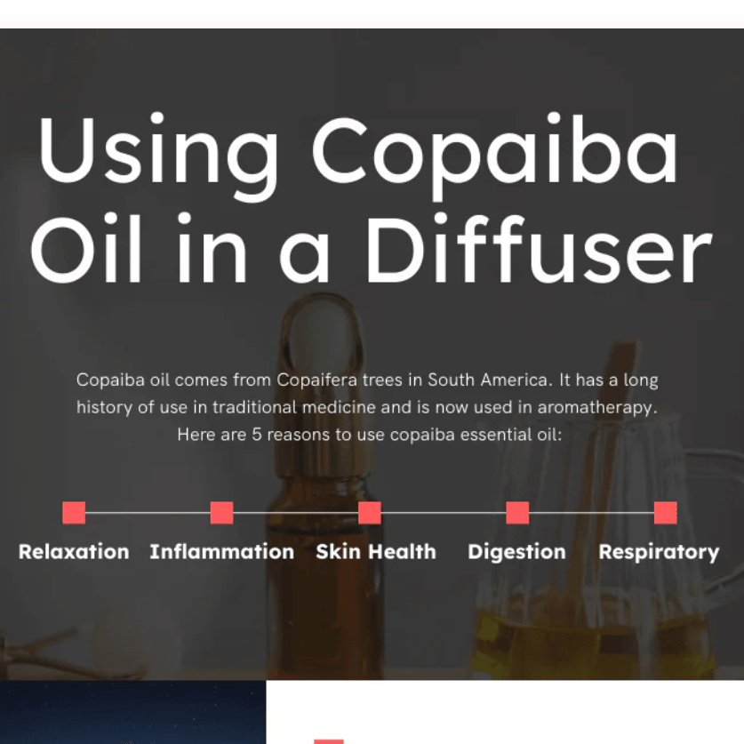 5 Reasons for Using Copaiba Oil in a Diffuser and at Home