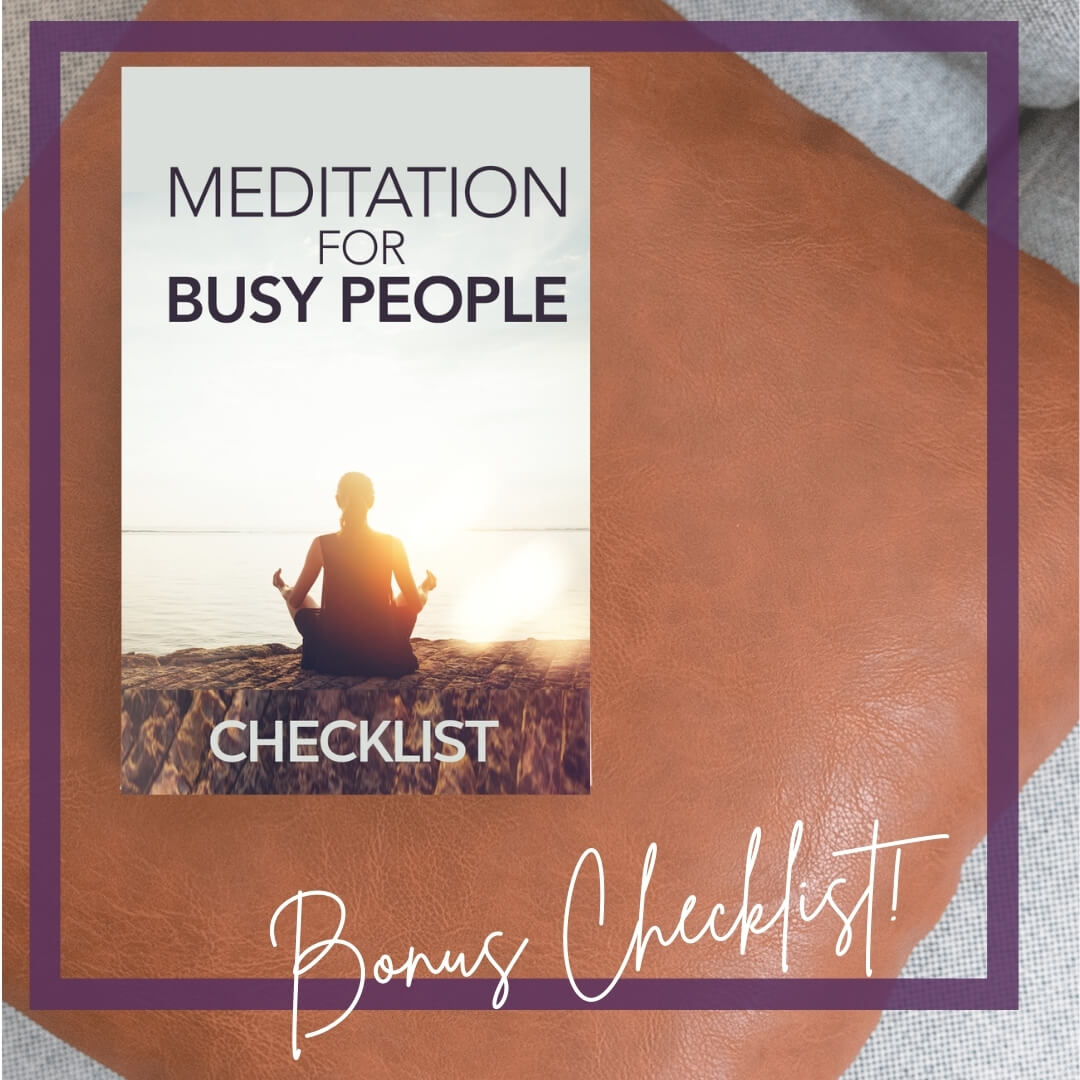 meditation checklist for beginners