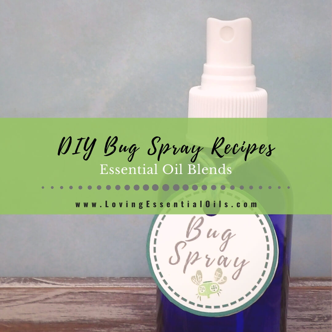 6 All Natural Bug Spray Recipes Using Essential Oils by Loving Essential Oils
