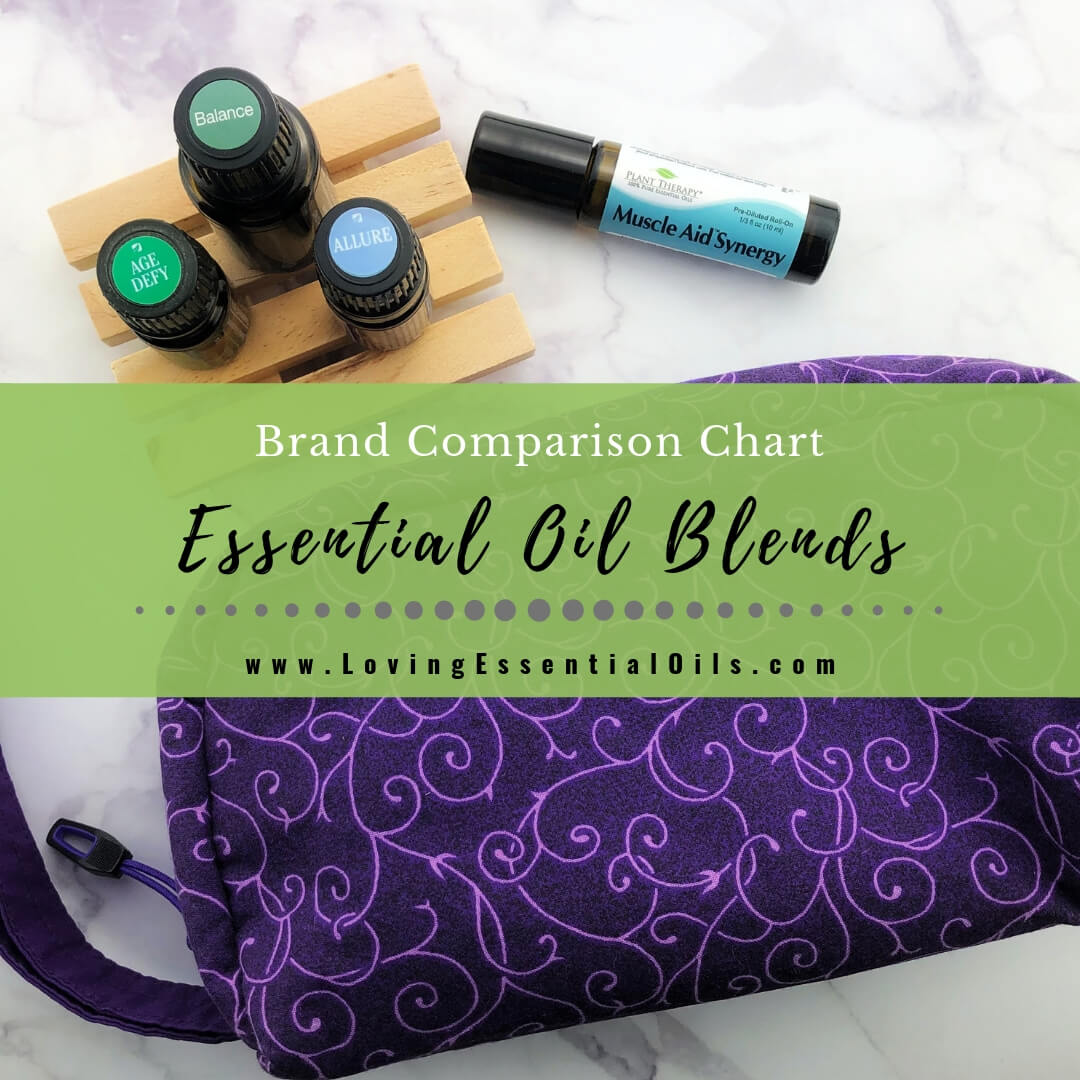 Essential Oil Blends Comparison Chart For Top Brands Loving Essential