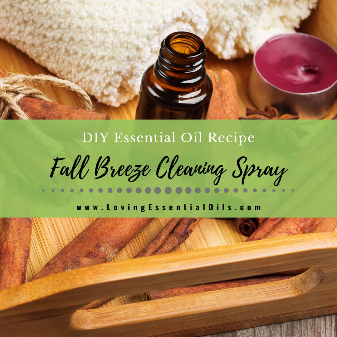 Fall Breeze Essential Oil Cleaning Spray Recipe For Your Home by Loving Essential Oils