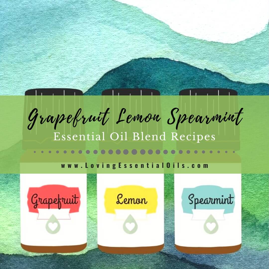 Grapefruit Lemon Spearmint Essential Oil Blend Recipes - Mellow Mint