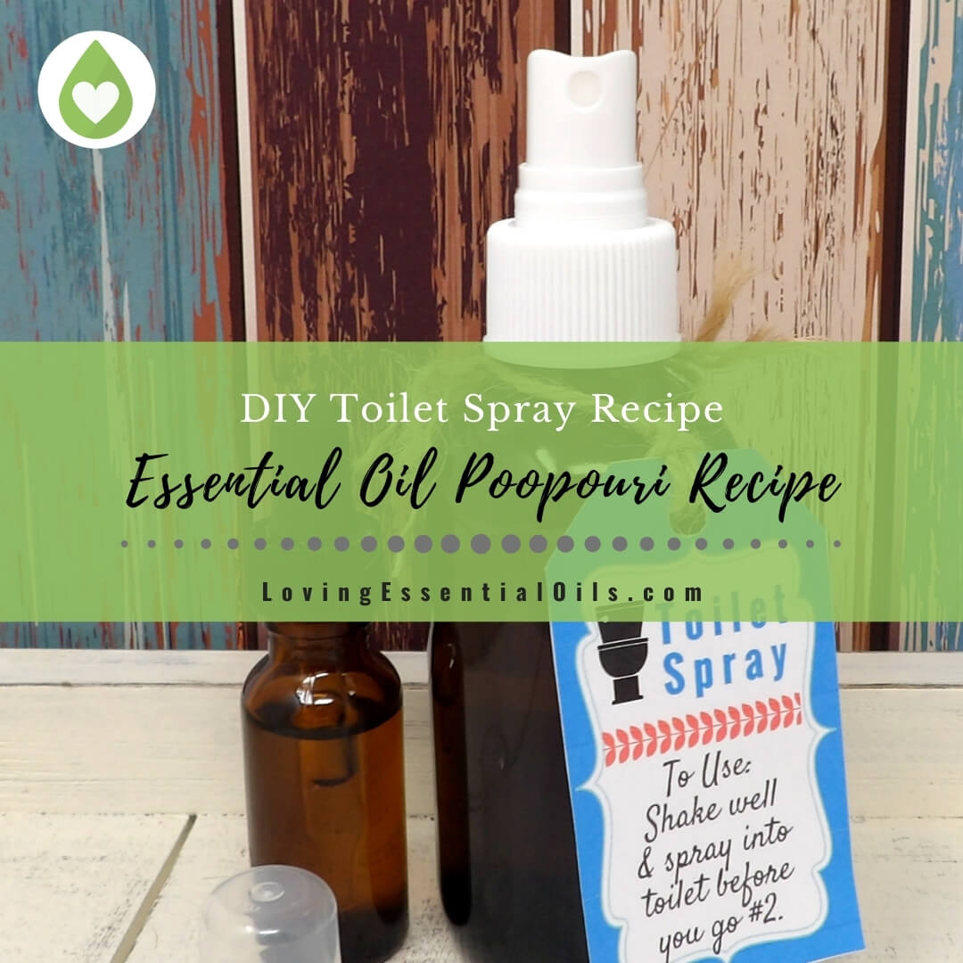 DIY Poopourri Toilet Spray Recipe - Homemade Vanilla Mint by Loving Essential Oils