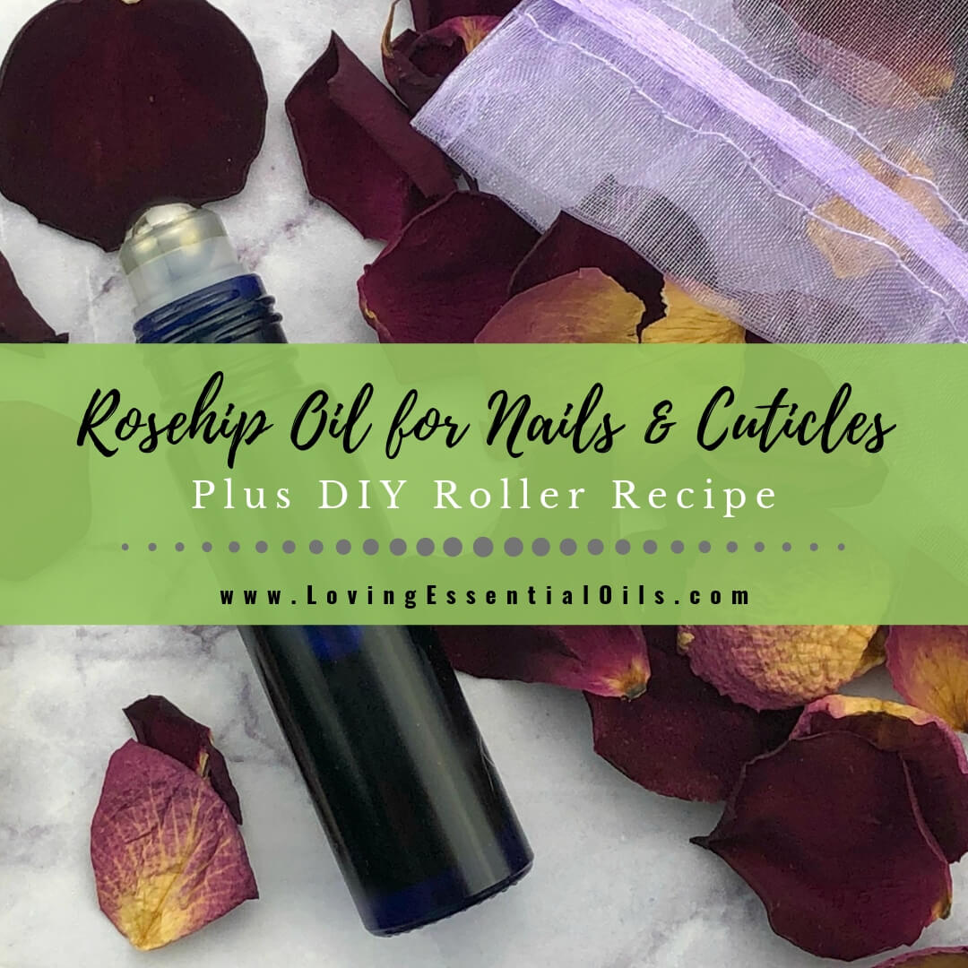 Rosehip Oil for Nails and Cuticles Plus DIY Essential Oil Roller Recipe by Loving Essential Oils