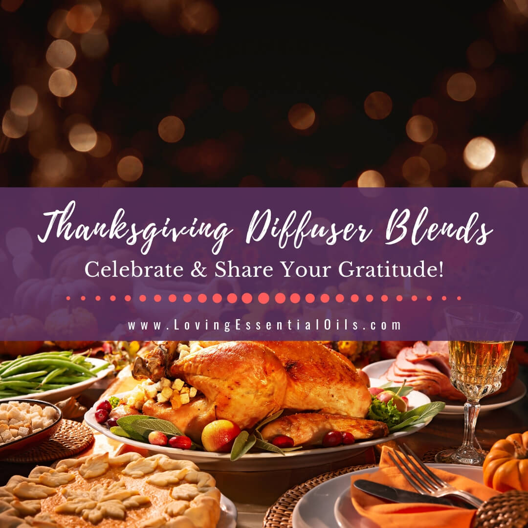Best Thanksgiving Diffuser Blends - Celebrate & Share Your Gratitude with these Essential Oil Recipes! by Loving Essential Oils