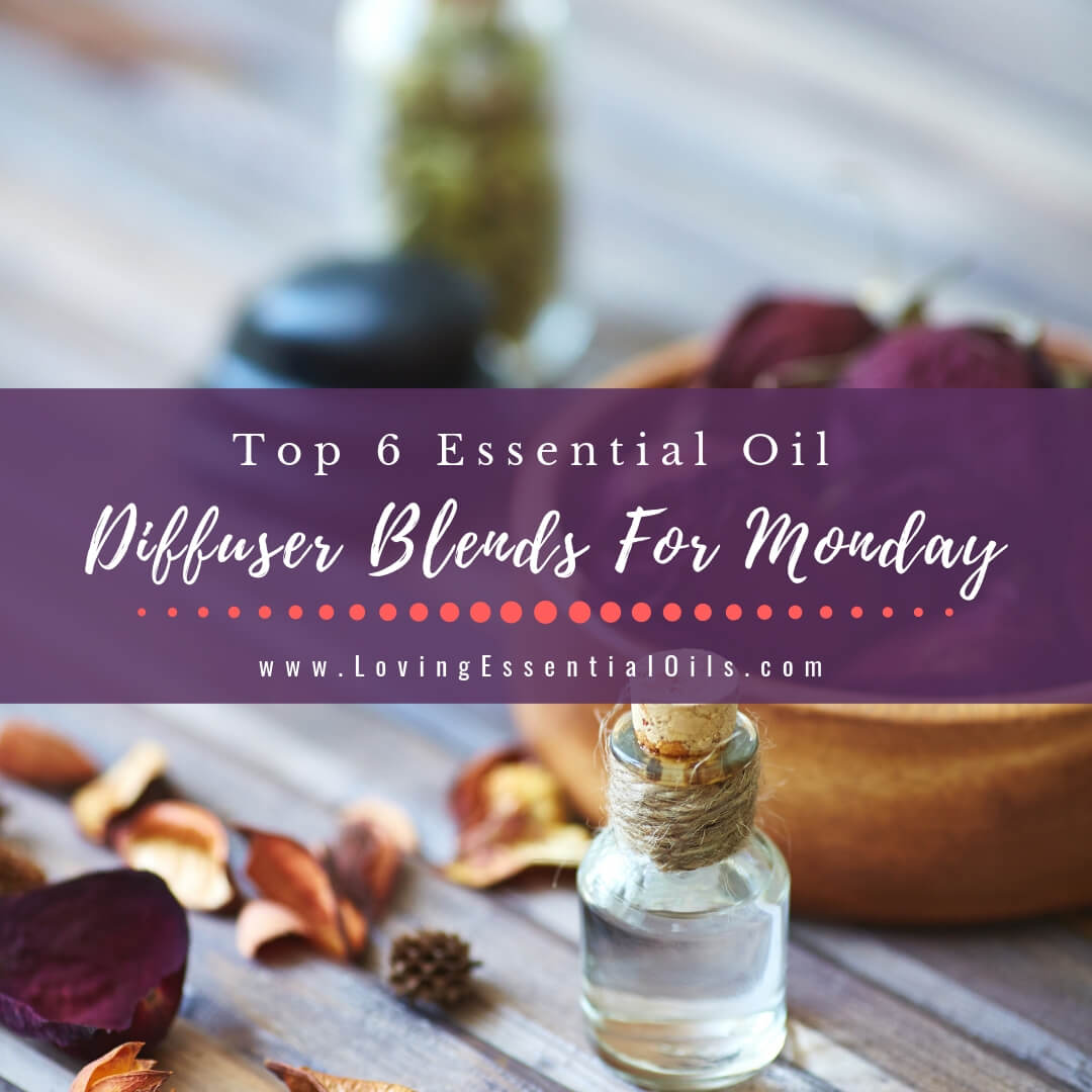 Top 6 Essential Oil Diffuser Blends For Monday by Loving Essential Oils