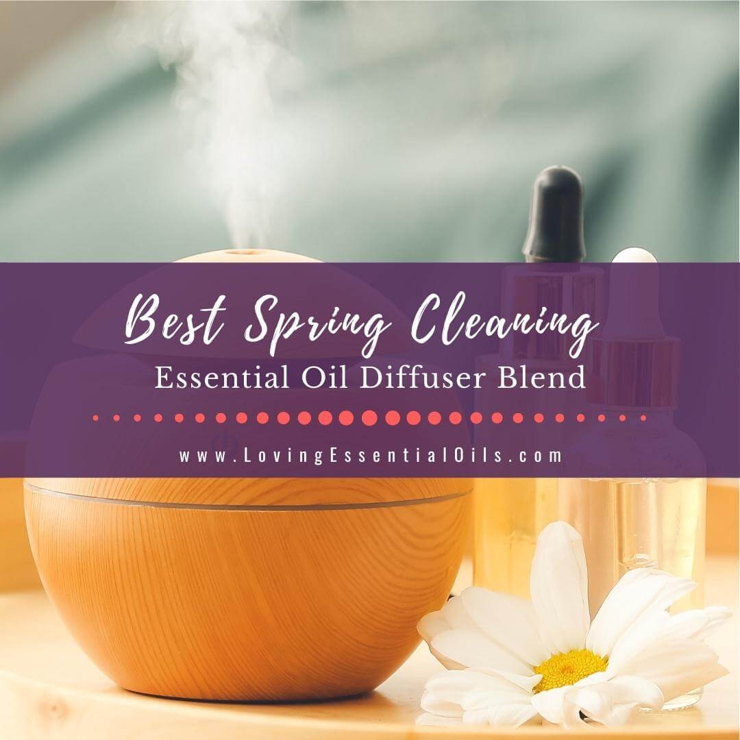 Spring Cleaning Essential Oils Diffuser Blend with Lemon Oil by Loving Essential Oils
