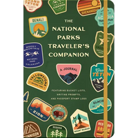 Thumbnail for The National Parks Traveler's Companion: A Journal Featuring Bucket Lists, Writing Prompts, and Passport Stamp Logs