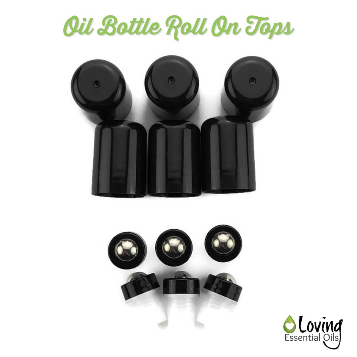 Essential Oil Bottle Roller Tops