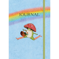 Thumbnail for The Little Frog Journal: A Beautiful 160-Page Lined Journal Featuring the Internet's Beloved Mushroom Frog, from the Artist Maybell Eequay